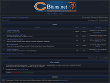 Tablet Screenshot of cbfans.net